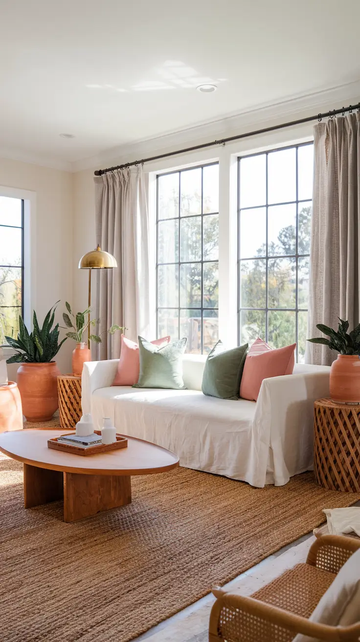 36 Boho Living Room Ideas 2026: Cozy and Modern Inspirations