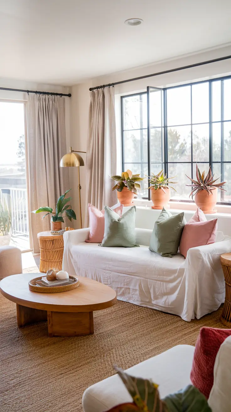 36 Boho Living Room Ideas 2026: Cozy and Modern Inspirations