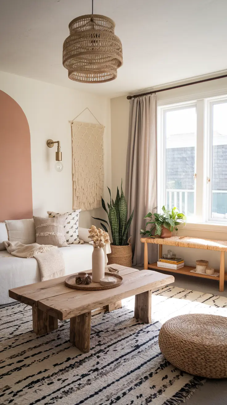 36 Boho Living Room Ideas 2026: Cozy and Modern Inspirations