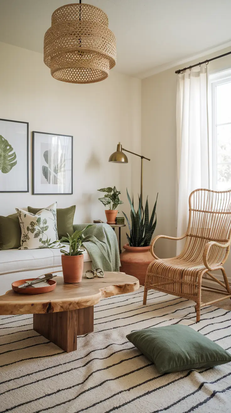 36 Boho Living Room Ideas 2026: Cozy and Modern Inspirations