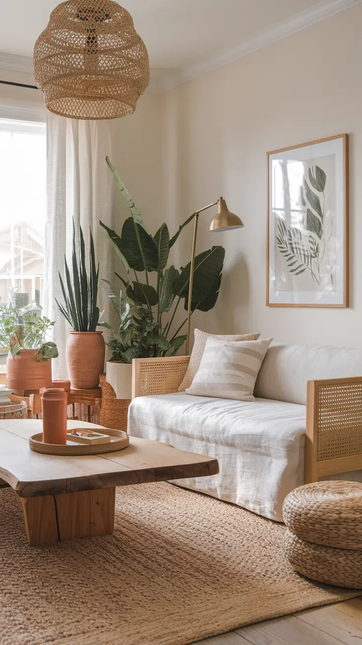 36 Boho Living Room Ideas 2026: Cozy and Modern Inspirations
