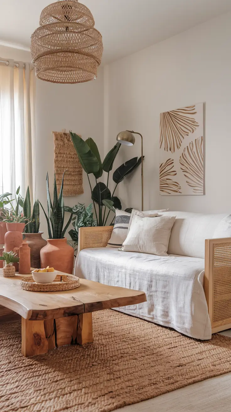 36 Boho Living Room Ideas 2026: Cozy and Modern Inspirations