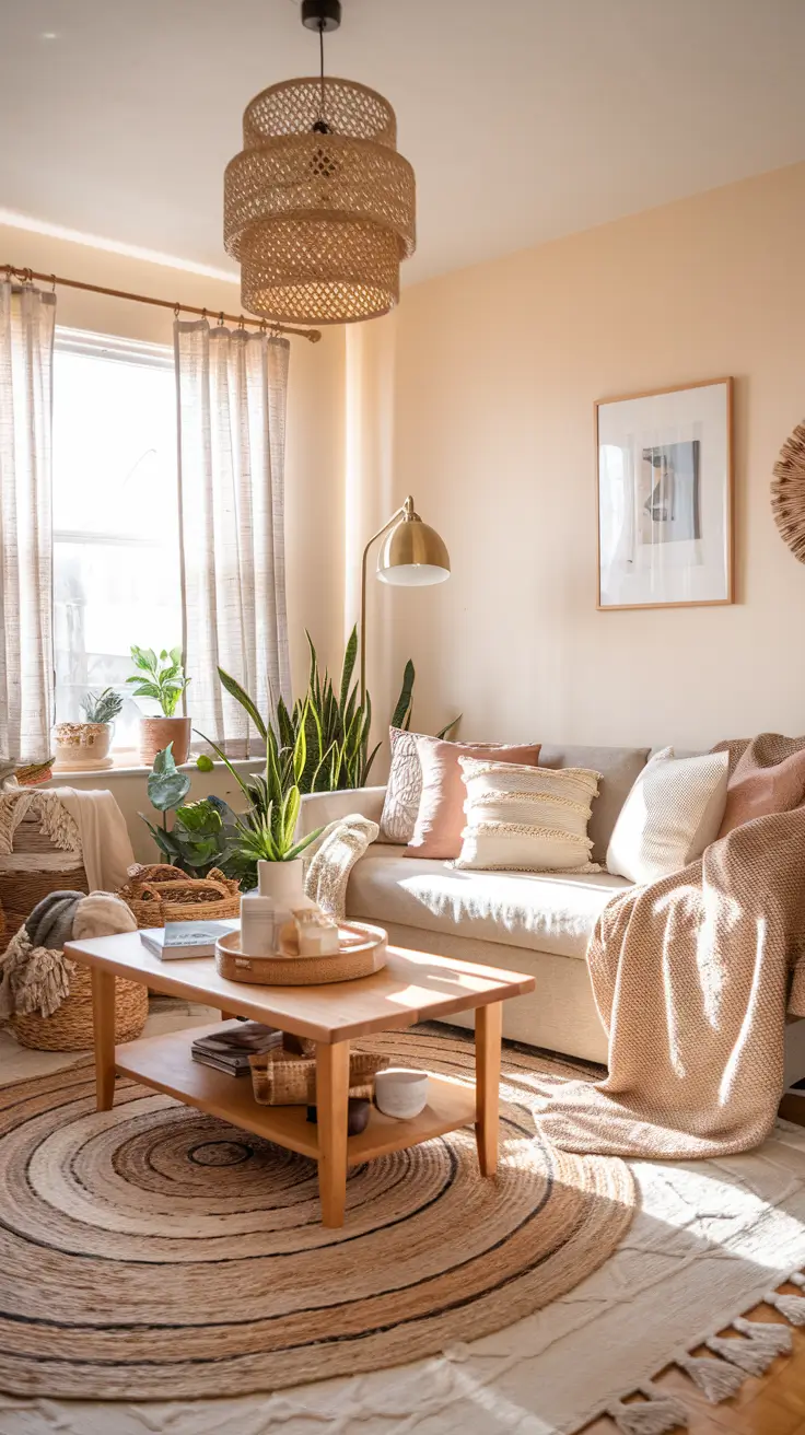 36 Boho Living Room Ideas 2026: Cozy and Modern Inspirations