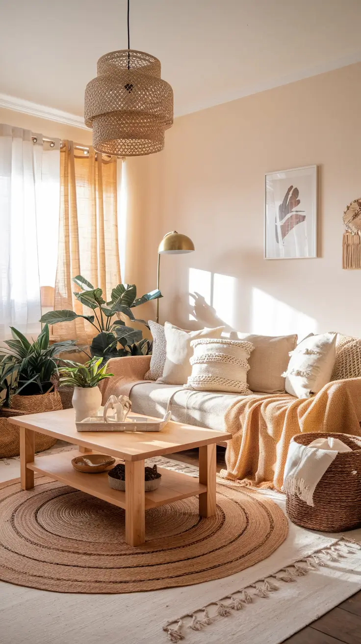 36 Boho Living Room Ideas 2026: Cozy and Modern Inspirations