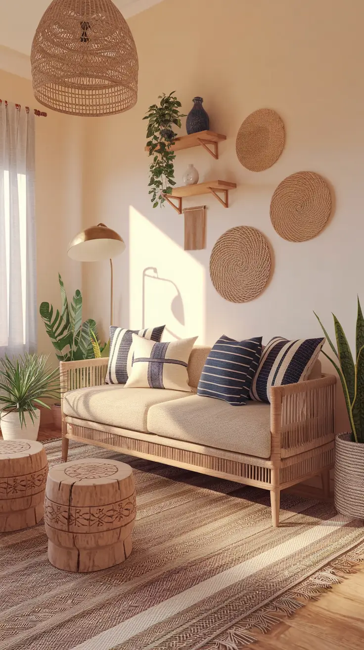 36 Boho Living Room Ideas 2026: Cozy and Modern Inspirations
