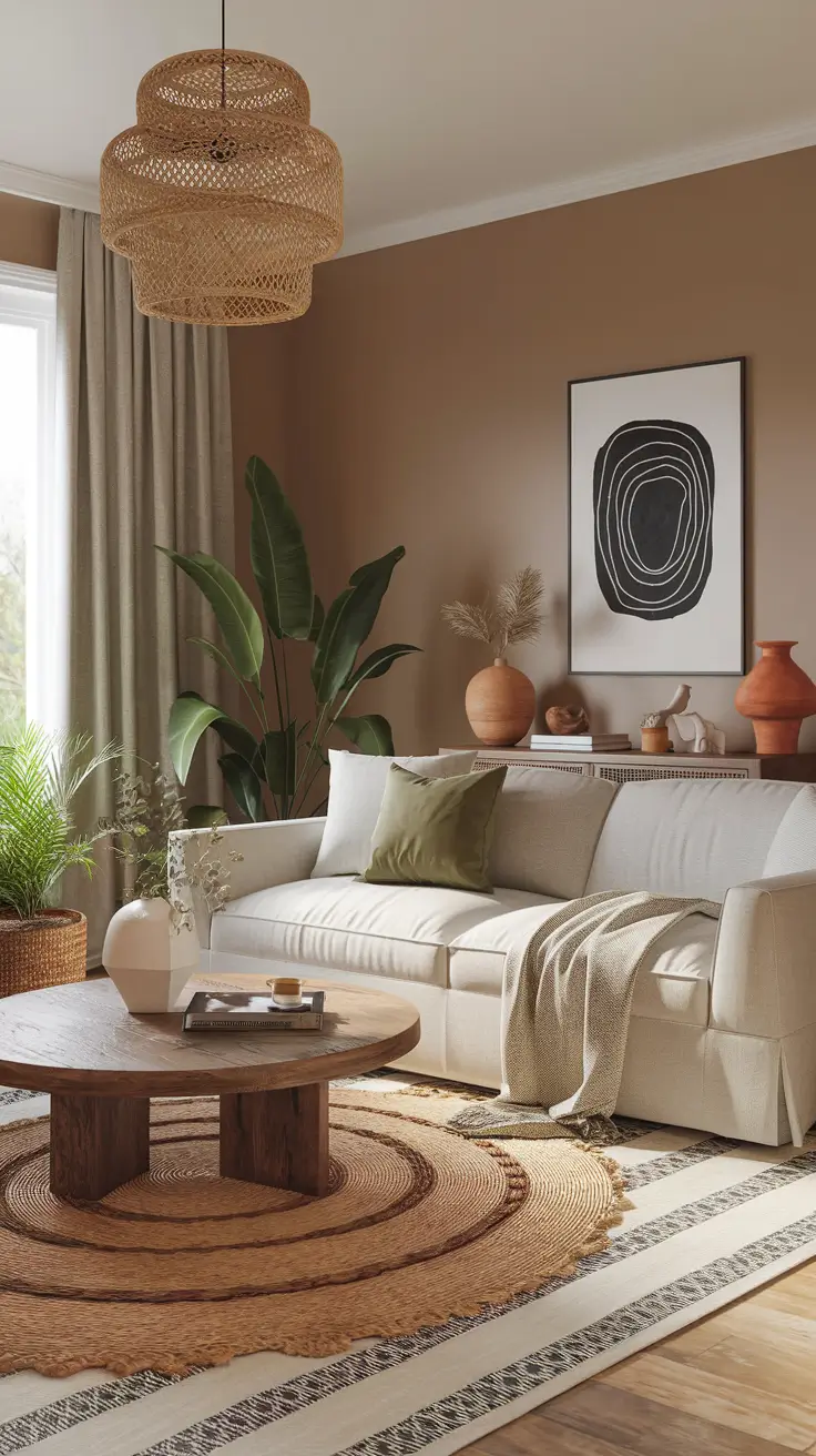 36 Boho Living Room Ideas 2026: Cozy and Modern Inspirations