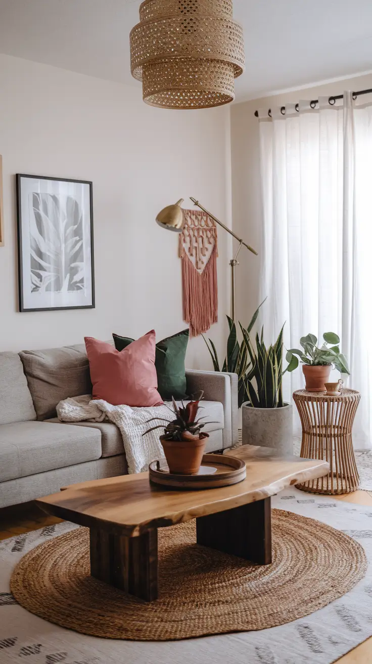 36 Boho Living Room Ideas 2026: Cozy and Modern Inspirations
