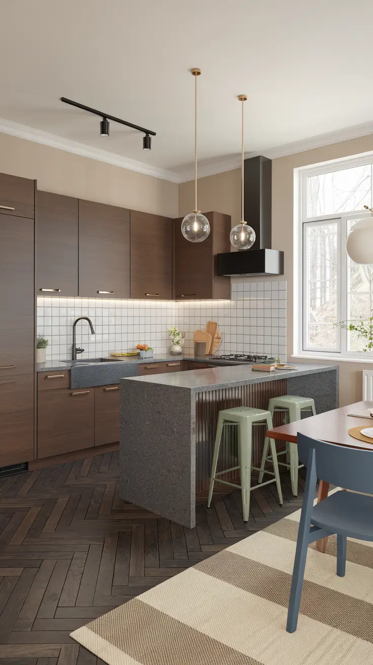 25 Brown Kitchen Ideas 2026 - Modern White and Dark Decor Inspiration