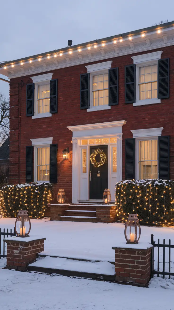 21 Christmas Lights on House Exterior Ideas 2025 for Every Style Home