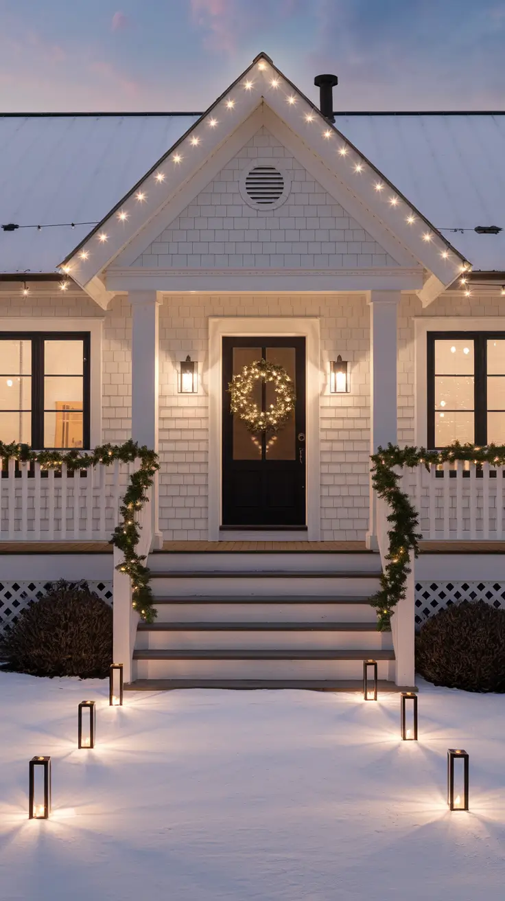 21 Christmas Lights on House Exterior Ideas 2025 for Every Style Home