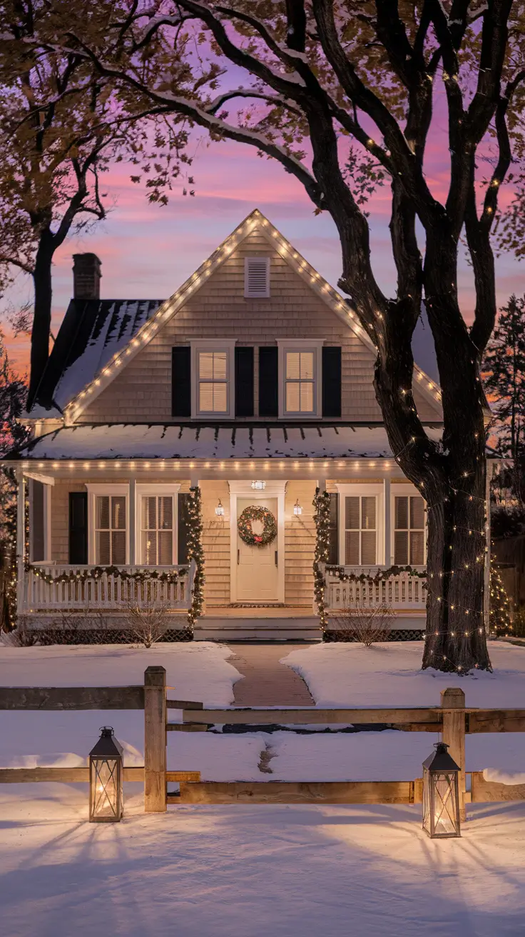 21 Christmas Lights on House Exterior Ideas 2025 for Every Style Home