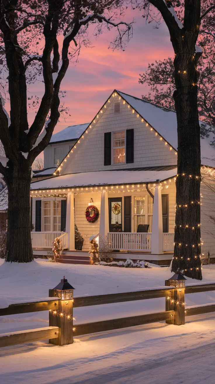 21 Christmas Lights on House Exterior Ideas 2025 for Every Style Home