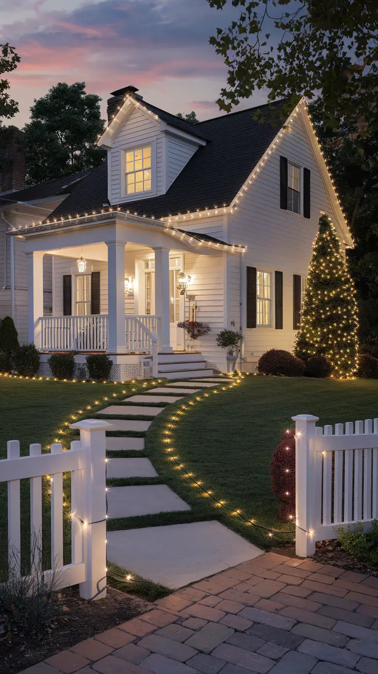 21 Christmas Lights on House Exterior Ideas 2025 for Every Style Home