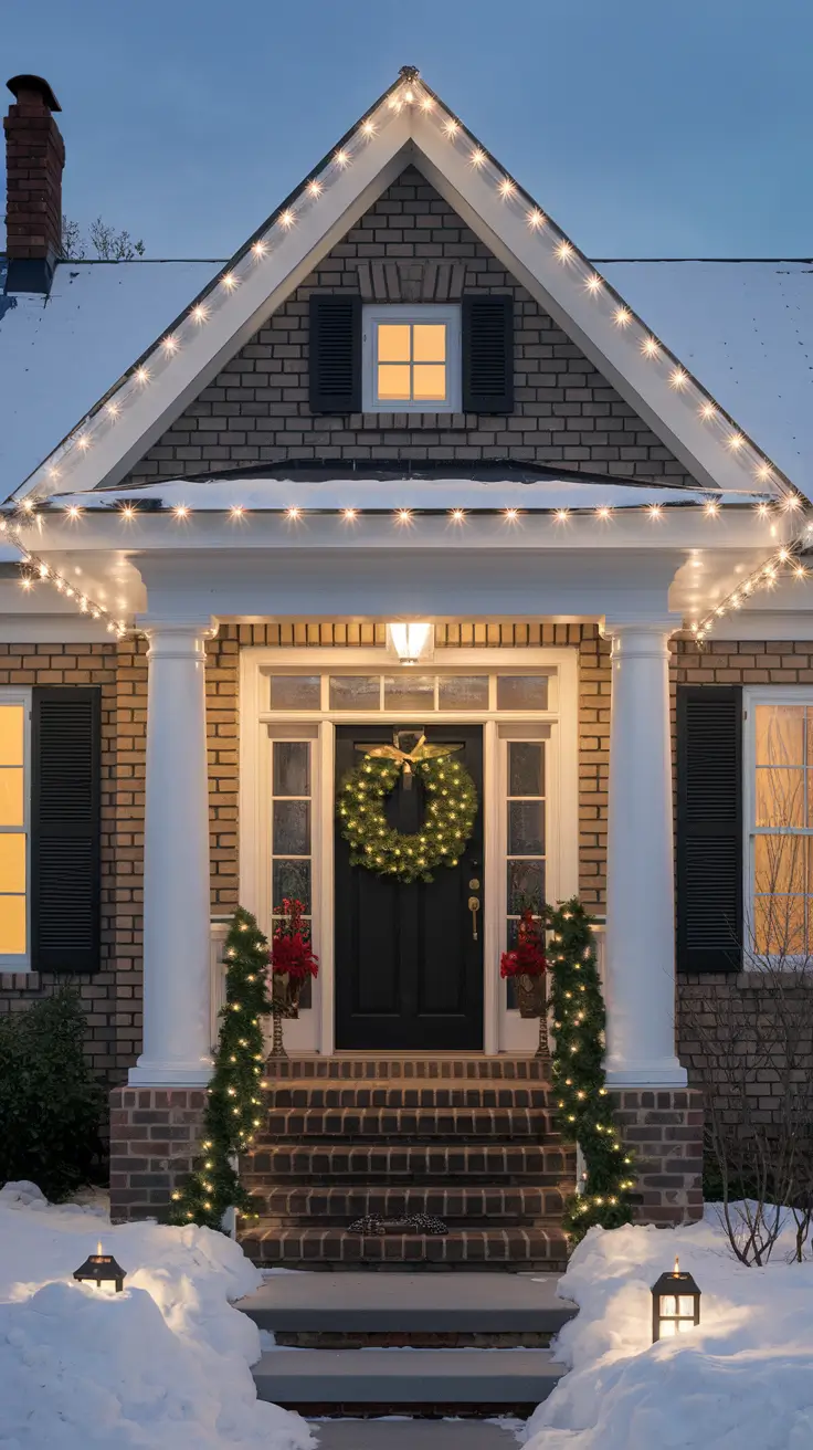 21 Christmas Lights on House Exterior Ideas 2025 for Every Style Home
