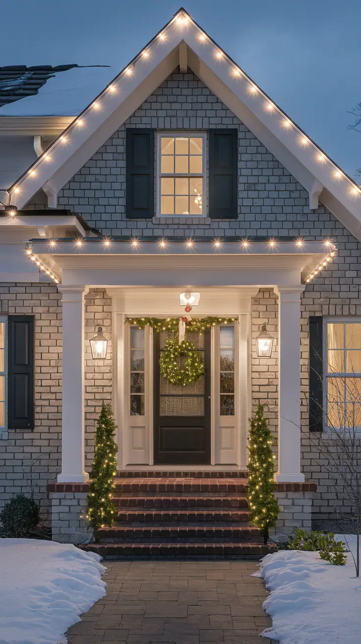 21 Christmas Lights on House Exterior Ideas 2025 for Every Style Home