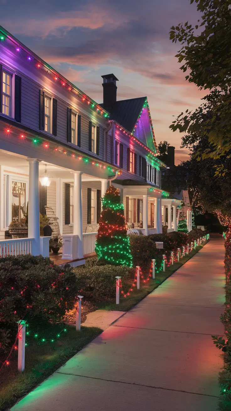 21 Christmas Lights on House Exterior Ideas 2025 for Every Style Home