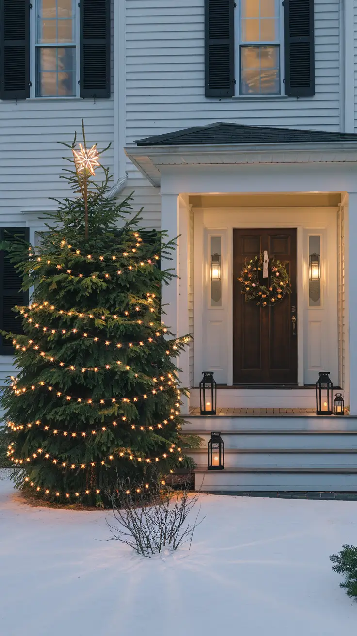 27 Christmas Lights Outside Ideas 2026 - Colored and Outdoor Decorations