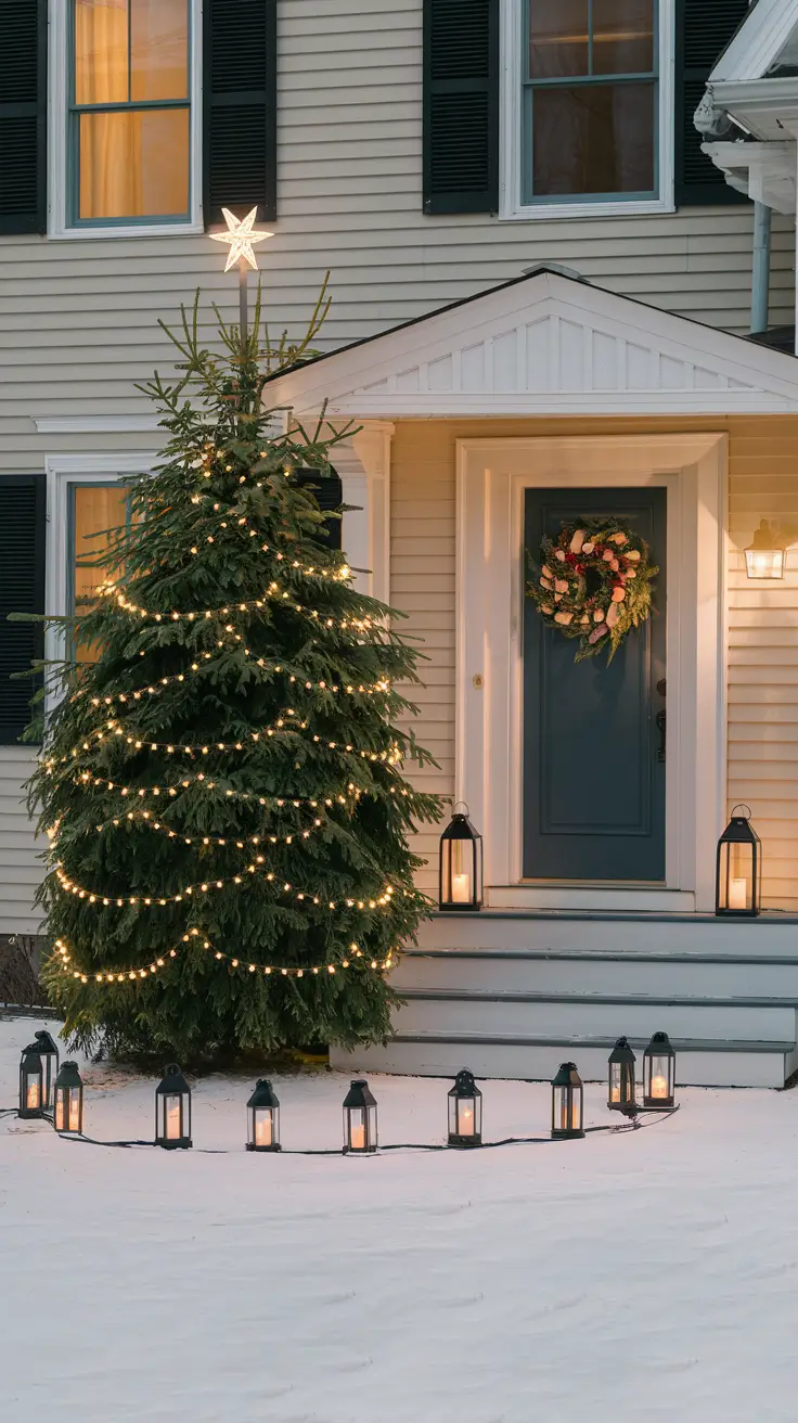 27 Christmas Lights Outside Ideas 2026 - Colored and Outdoor Decorations