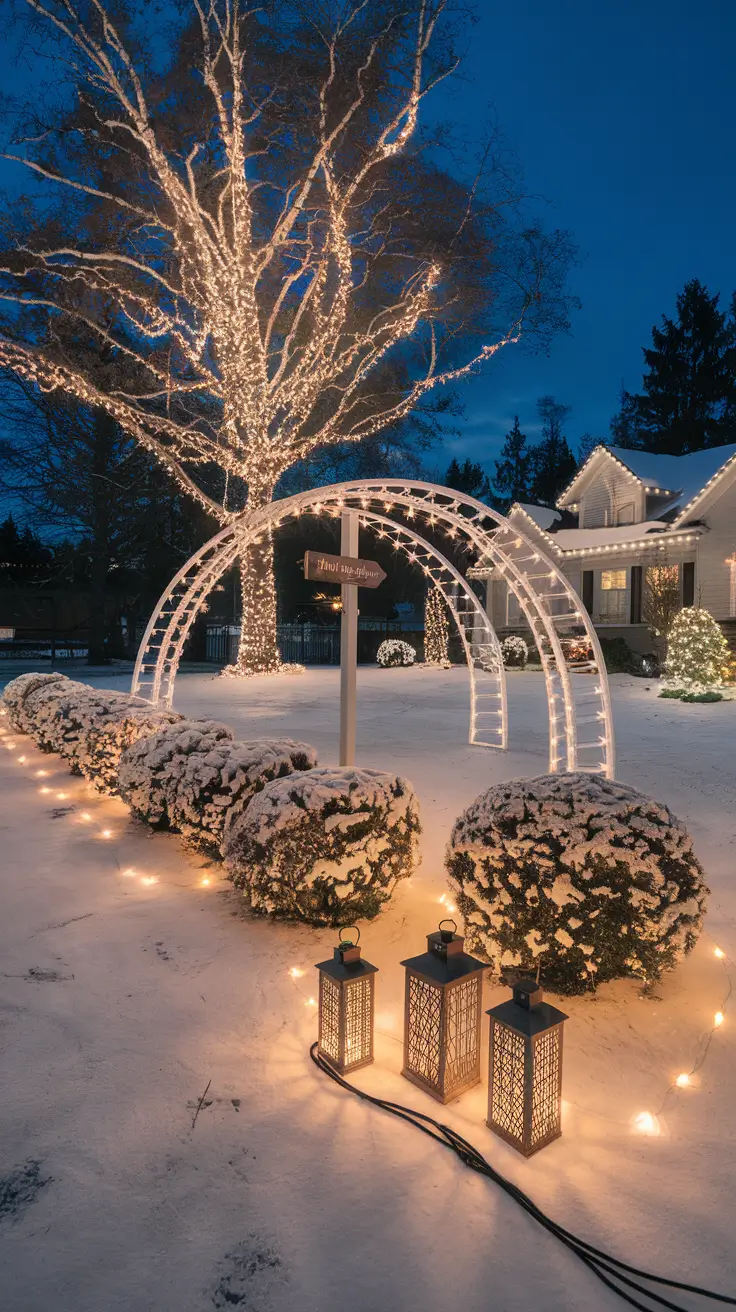 27 Christmas Lights Outside Ideas 2026 - Colored and Outdoor Decorations