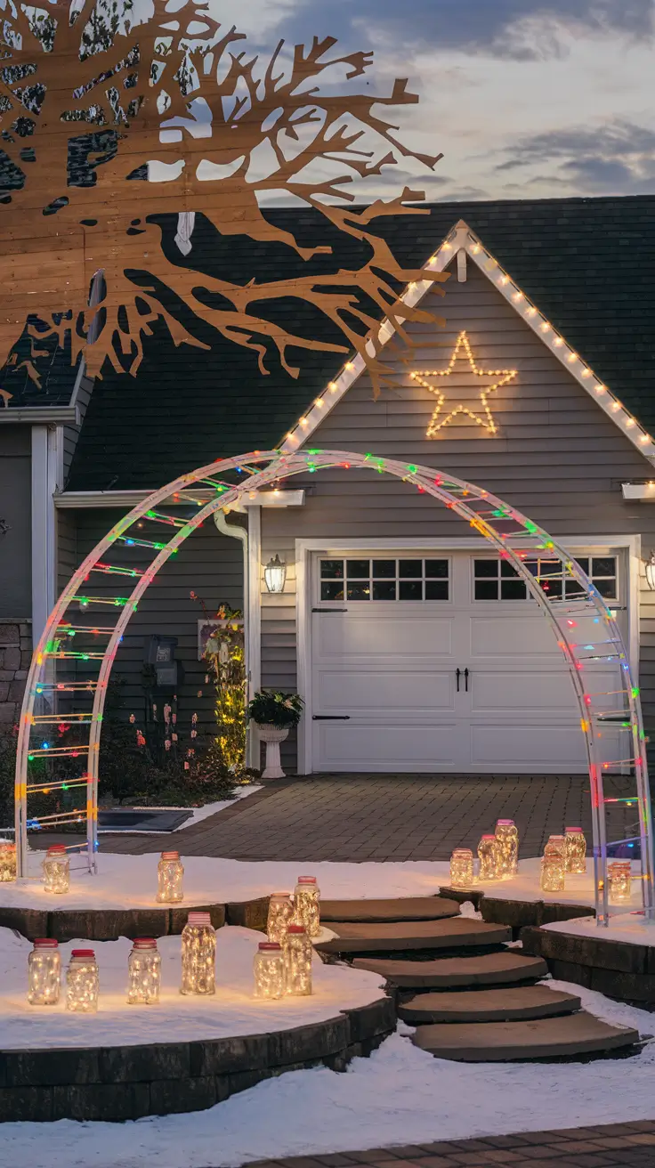 27 Christmas Lights Outside Ideas 2026 - Colored and Outdoor Decorations