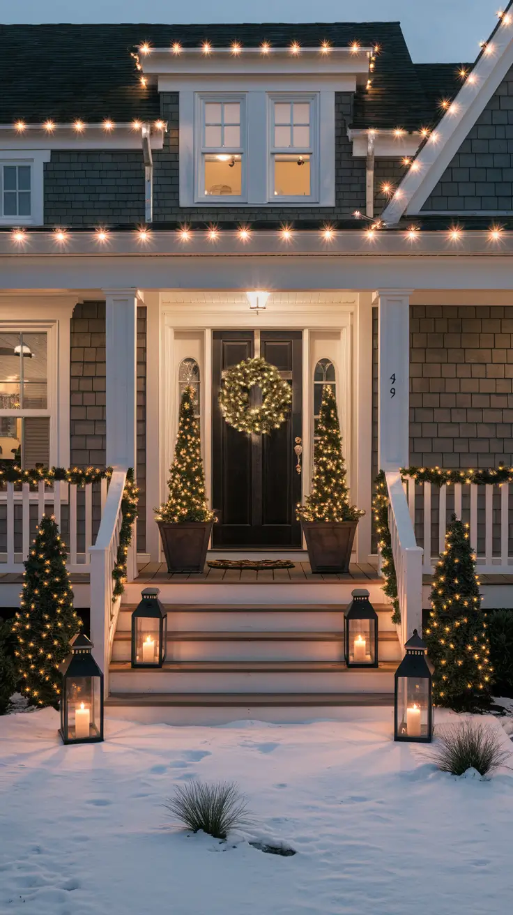 27 Christmas Lights Outside Ideas 2026 - Colored and Outdoor Decorations
