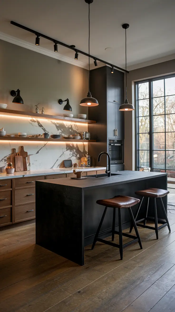 35 Dark Kitchen Ideas 2026: Modern, Cozy and Stylish Inspirations