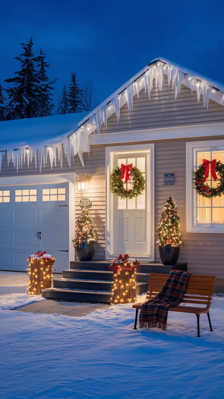 35 Outdoor Christmas Decorations Ideas 2025 for a Festive and Stylish Home