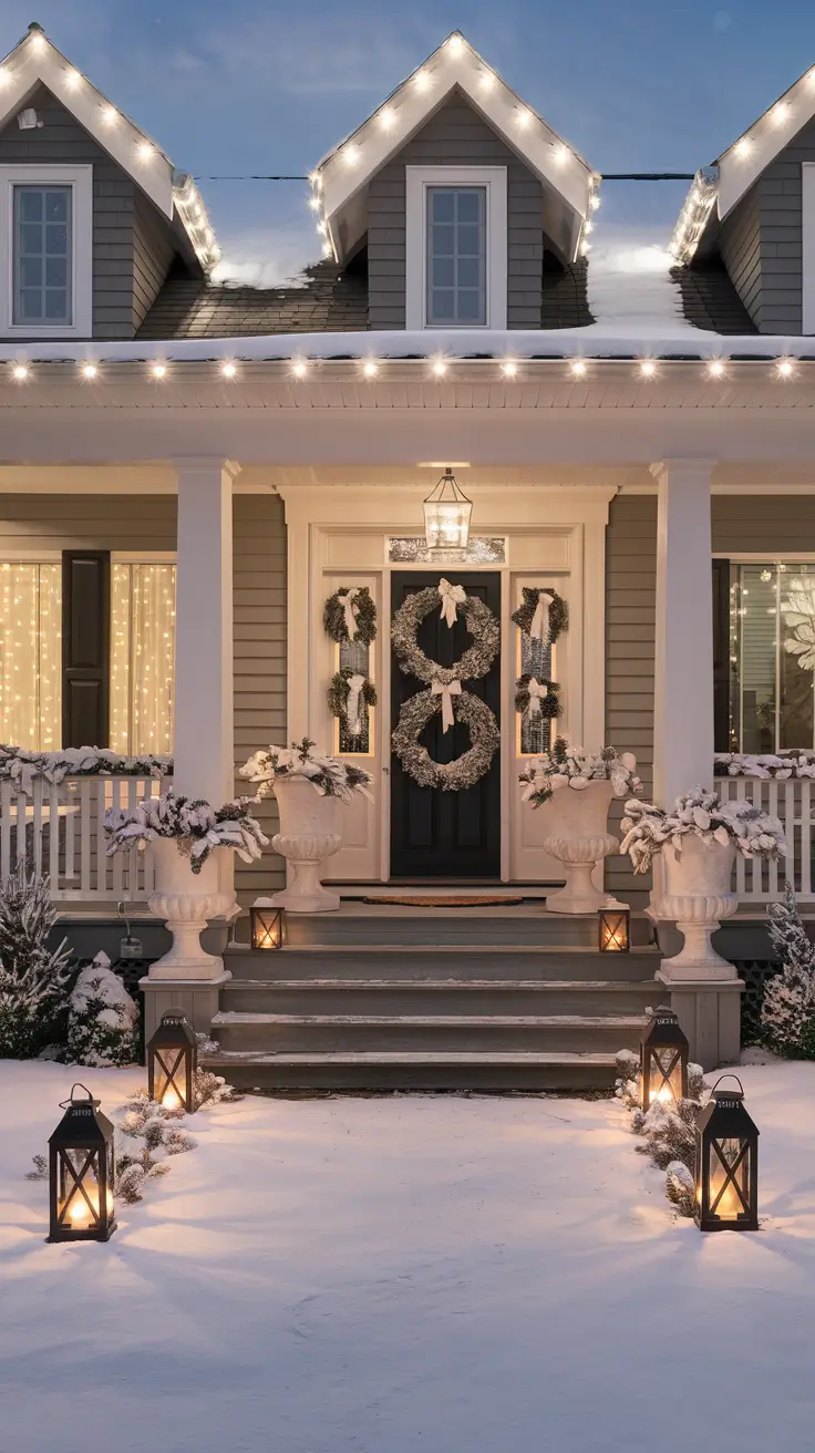 35 Outdoor Christmas Decorations Ideas 2025 for a Festive and Stylish Home