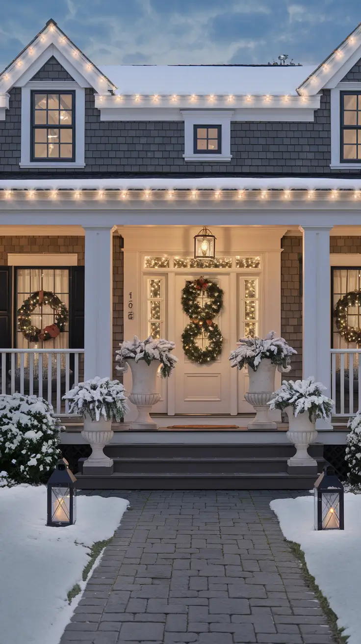 35 Outdoor Christmas Decorations Ideas 2025 for a Festive and Stylish Home