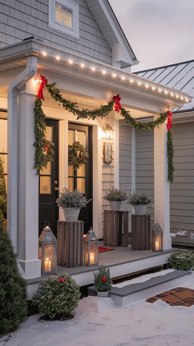 35 Outdoor Christmas Decorations Ideas 2025 for a Festive and Stylish Home