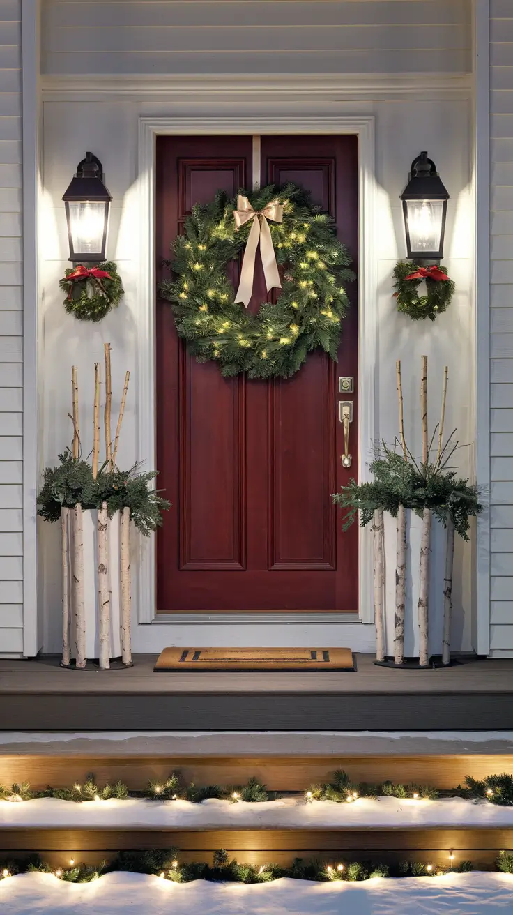 35 Outdoor Christmas Decorations Ideas 2025 for a Festive and Stylish Home