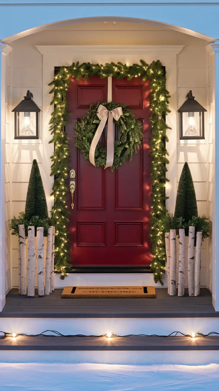35 Outdoor Christmas Decorations Ideas 2025 for a Festive and Stylish Home