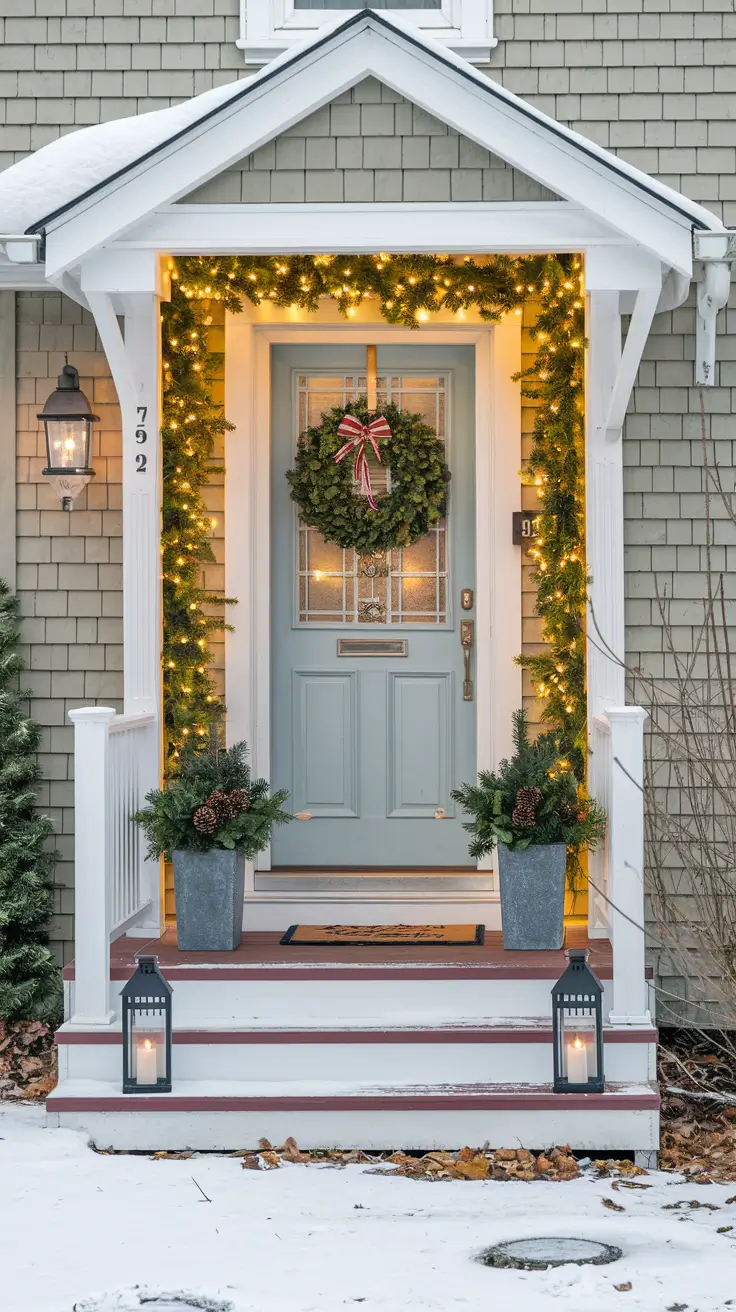 35 Outdoor Christmas Decorations Ideas 2025 for a Festive and Stylish Home