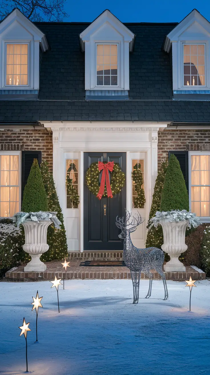 35 Outdoor Christmas Decorations Ideas 2025 for a Festive and Stylish Home