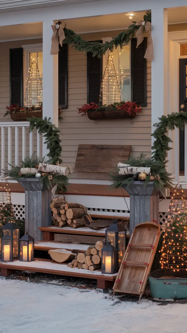 35 Outdoor Christmas Decorations Ideas 2025 for a Festive and Stylish Home