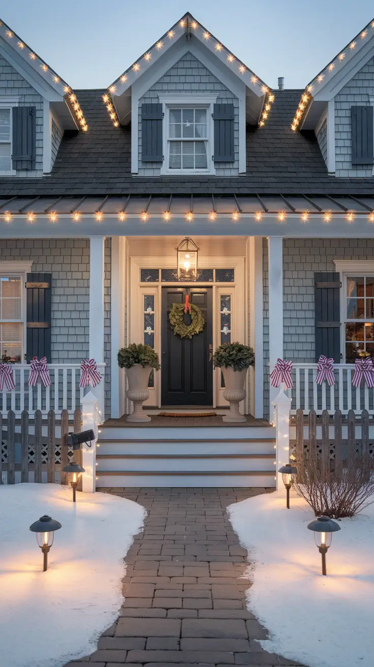 35 Outdoor Christmas Decorations Ideas 2025 for a Festive and Stylish Home