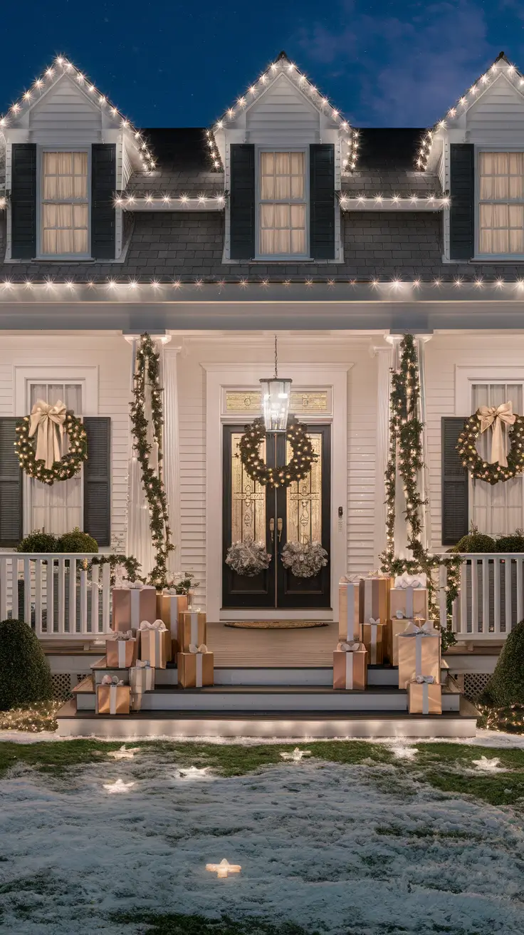 35 Outdoor Christmas Decorations Ideas 2025 for a Festive and Stylish Home