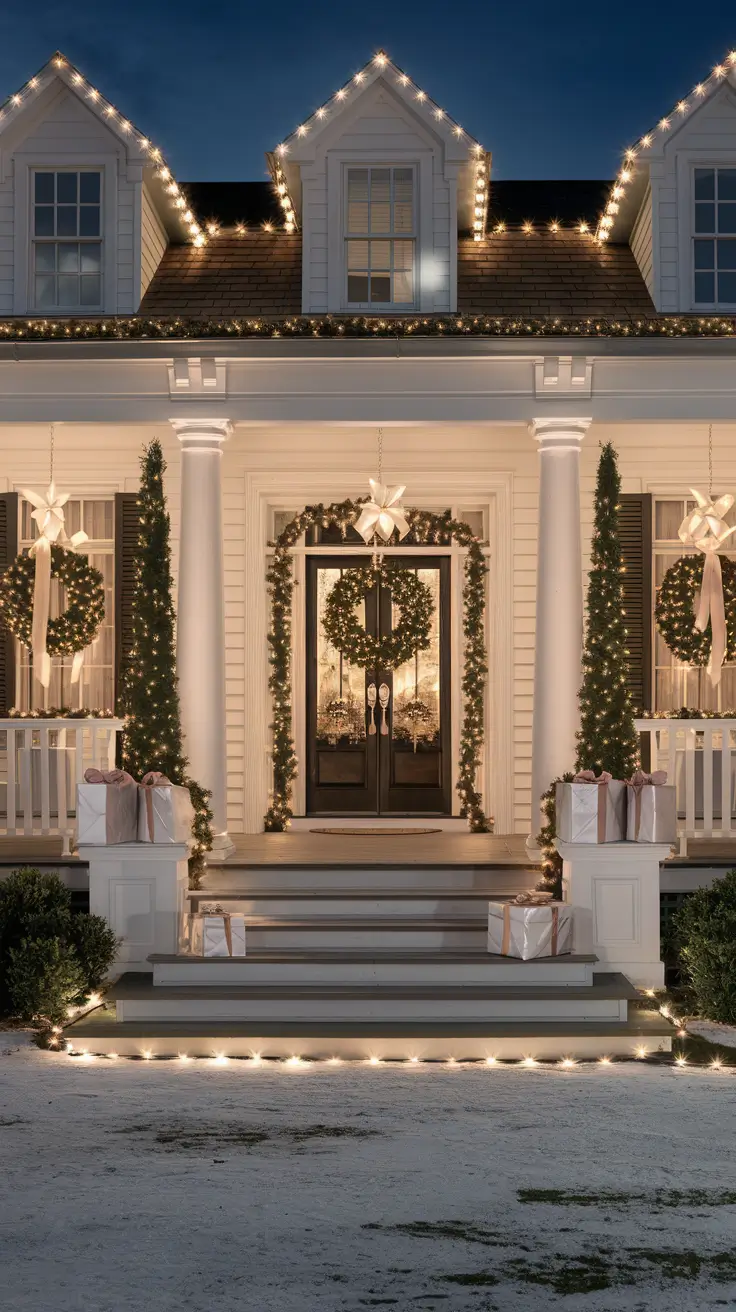 35 Outdoor Christmas Decorations Ideas 2025 for a Festive and Stylish Home