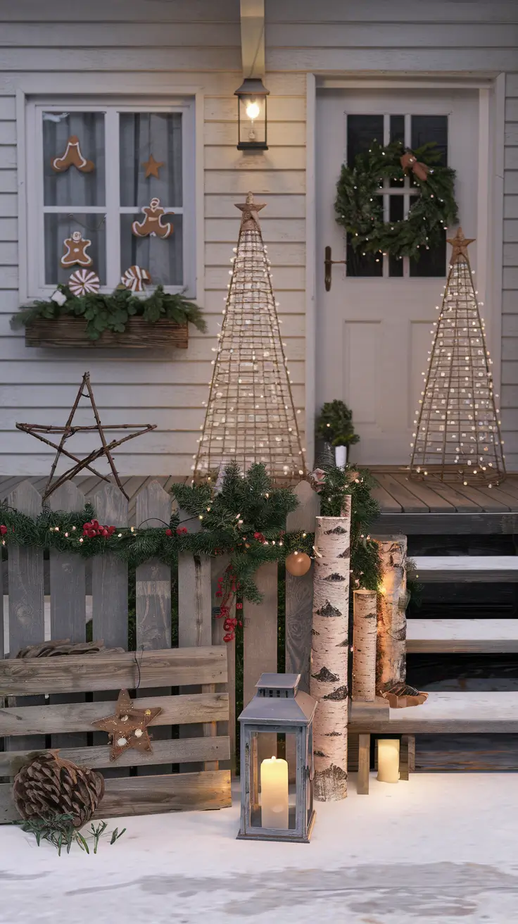 35 Outdoor Christmas Decorations Ideas 2025 for a Festive and Stylish Home