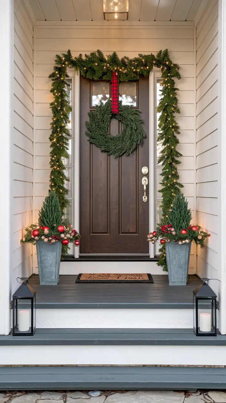 35 Outdoor Christmas Decorations Ideas 2025 for a Festive and Stylish Home