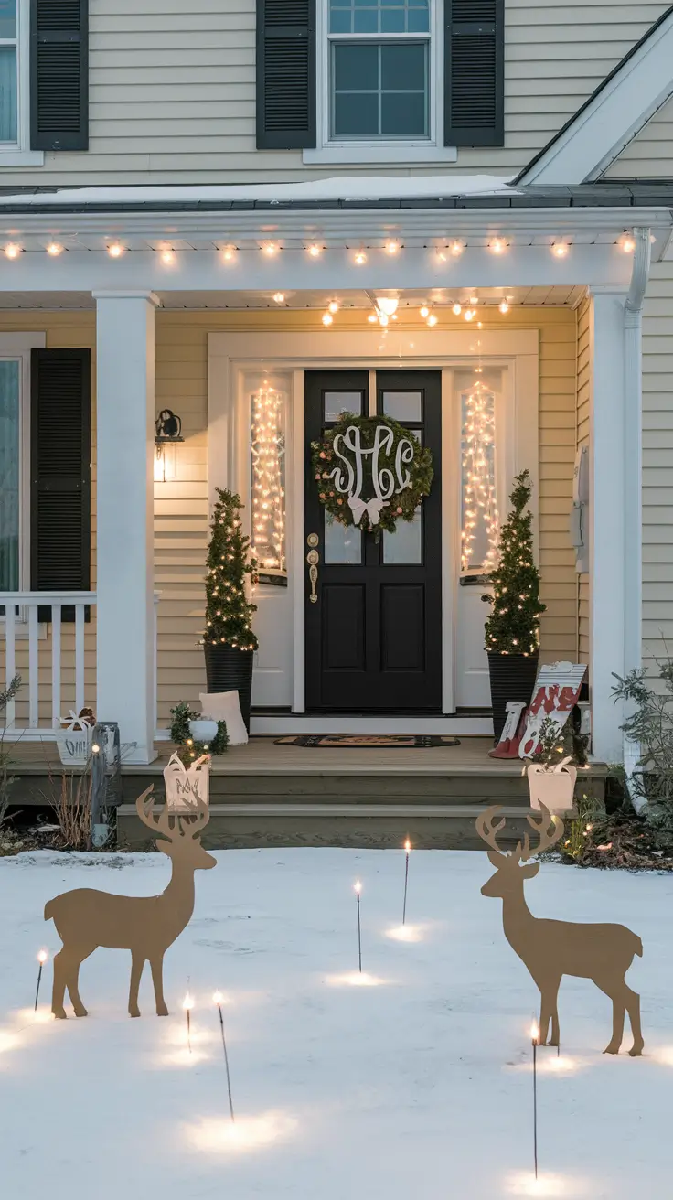 35 Outdoor Christmas Decorations Ideas 2025 for a Festive and Stylish Home