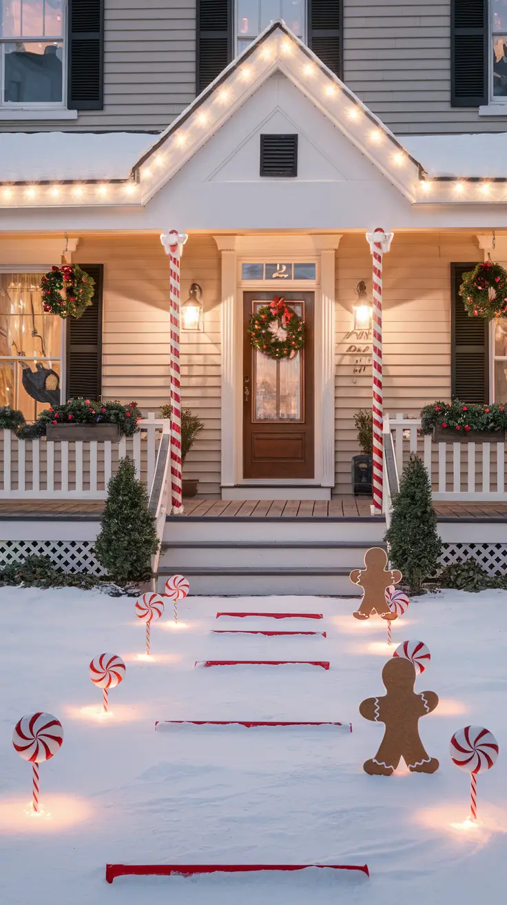 35 Outdoor Christmas Decorations Ideas 2025 for a Festive and Stylish Home
