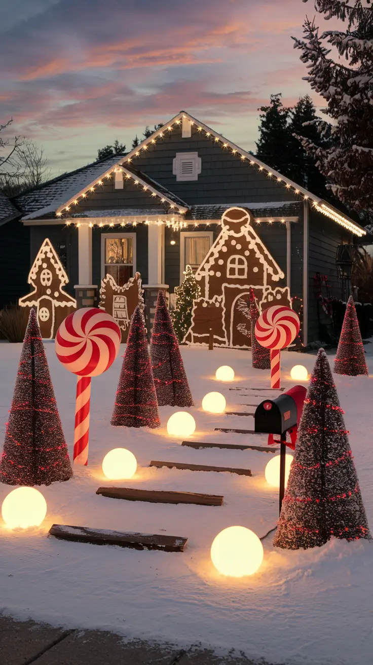 35 Outdoor Christmas Decorations Ideas 2025 for a Festive and Stylish Home
