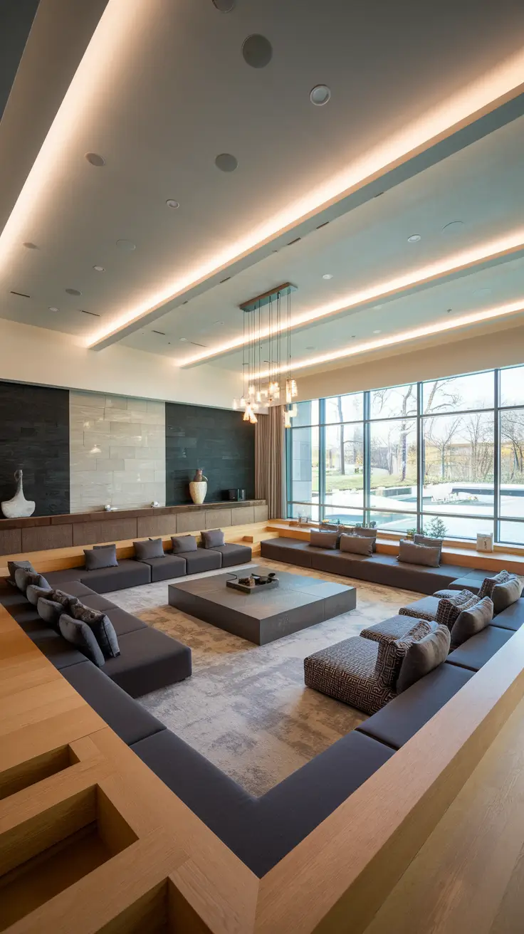 22 Sunken Living Room Ideas 2026: Modern, Rustic and 70s Design Inspiration