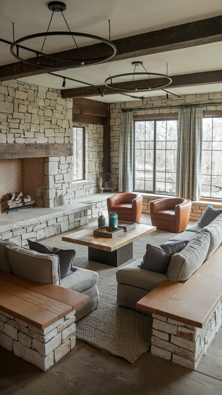 22 Sunken Living Room Ideas 2026: Modern, Rustic and 70s Design Inspiration