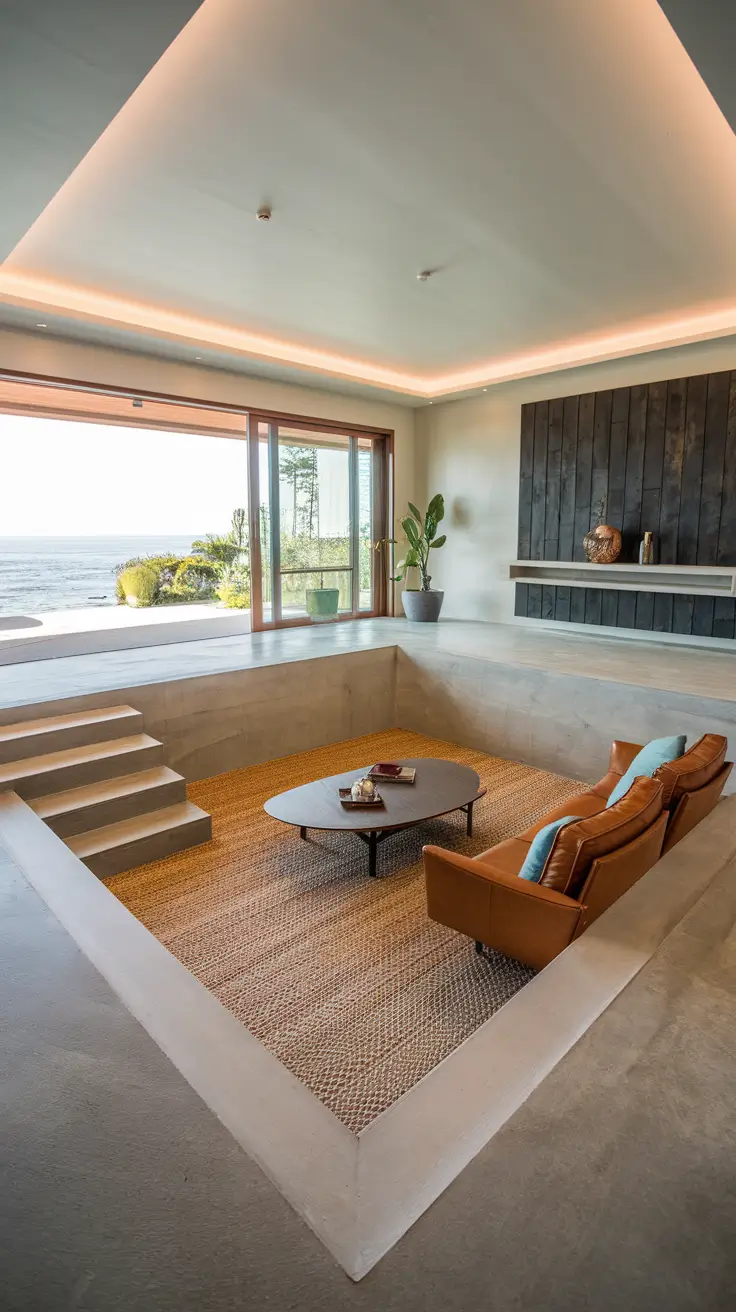 22 Sunken Living Room Ideas 2026: Modern, Rustic and 70s Design Inspiration