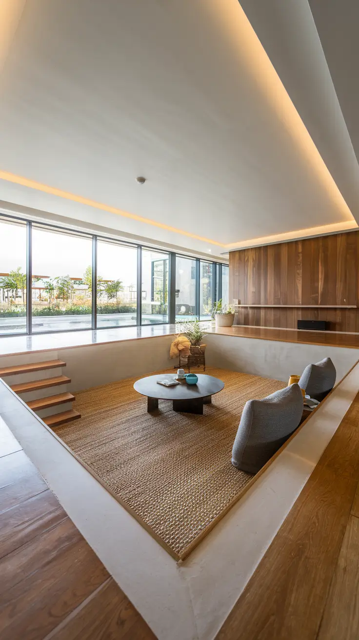 22 Sunken Living Room Ideas 2026: Modern, Rustic and 70s Design Inspiration