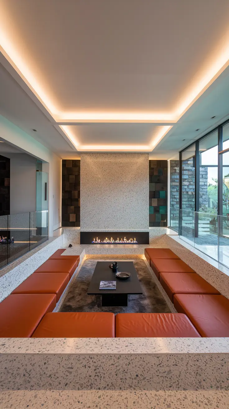 22 Sunken Living Room Ideas 2026: Modern, Rustic and 70s Design Inspiration