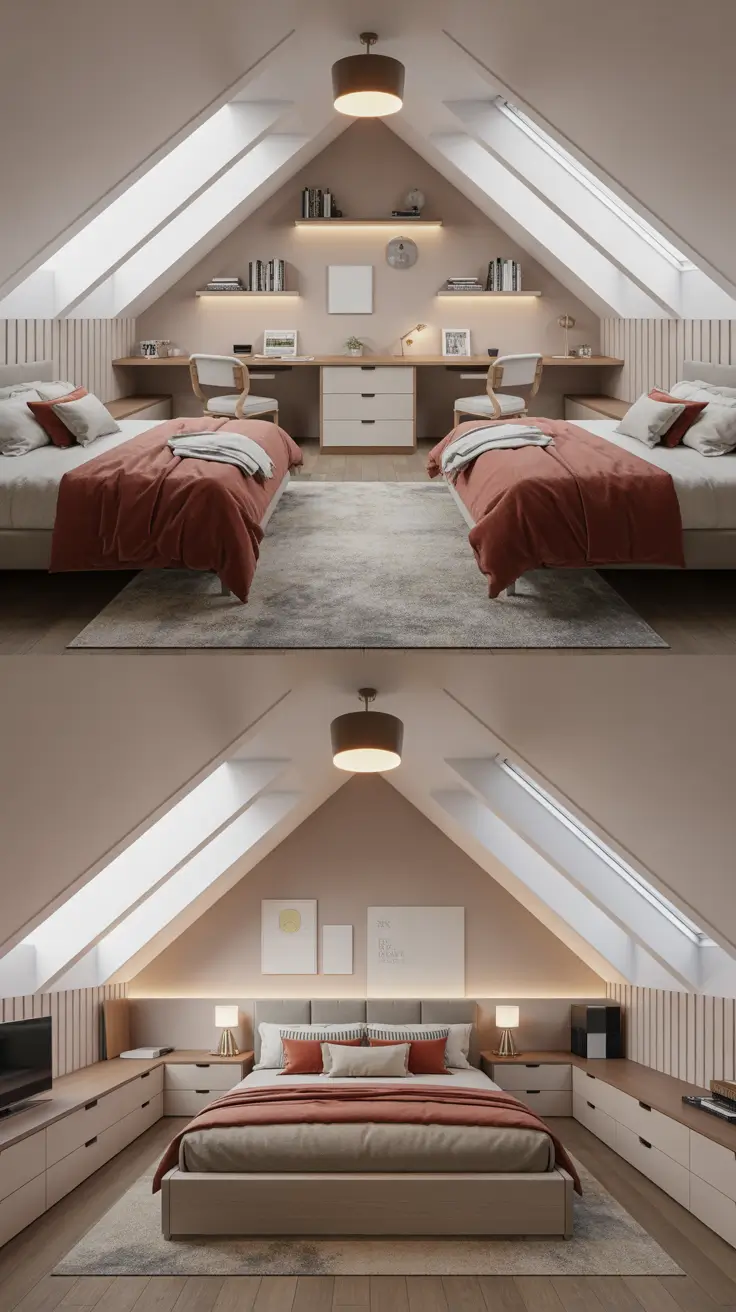 35 Attic Bedroom Ideas 2026: Stylish Designs for Sloped and Angled Ceilings