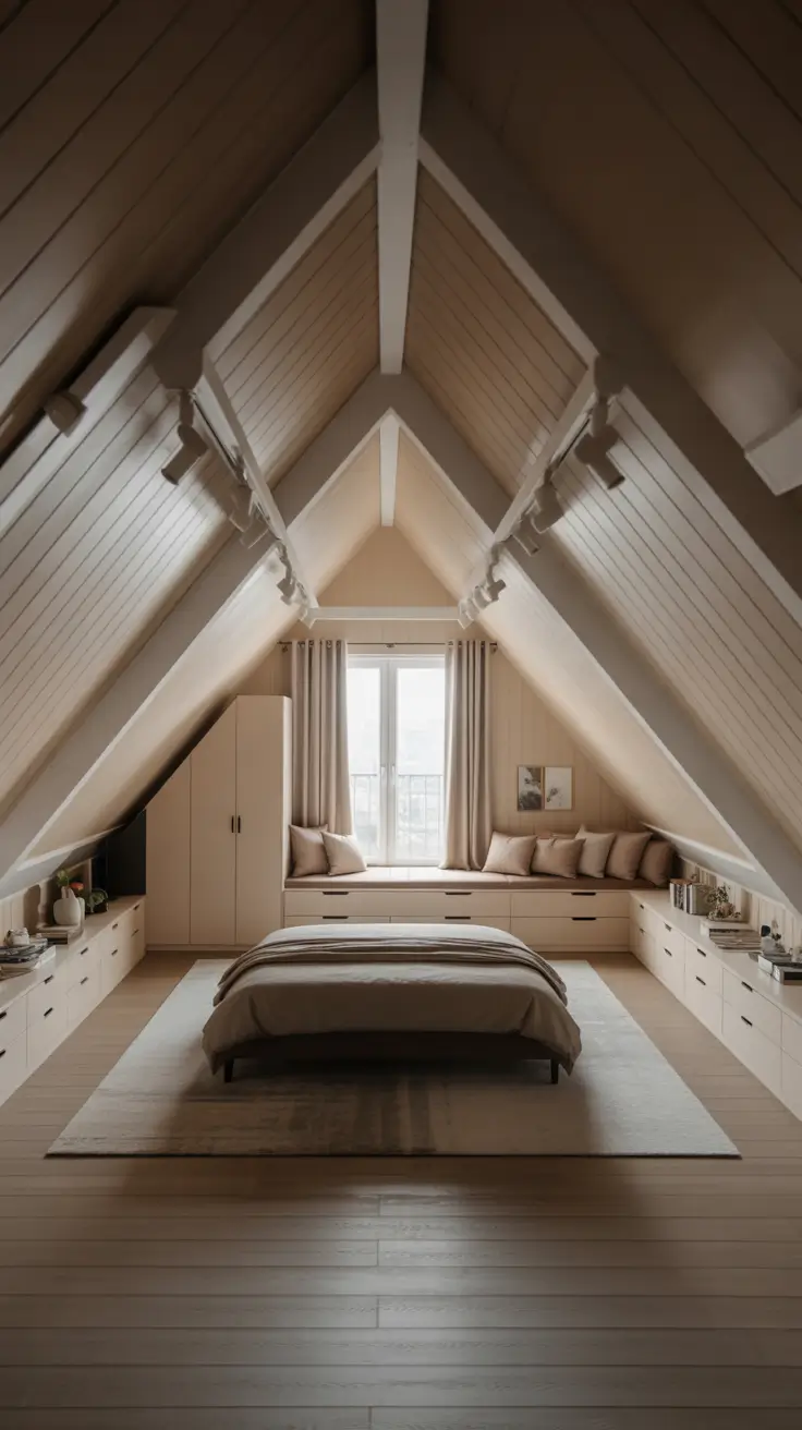 35 Attic Bedroom Ideas 2026: Stylish Designs for Sloped and Angled Ceilings